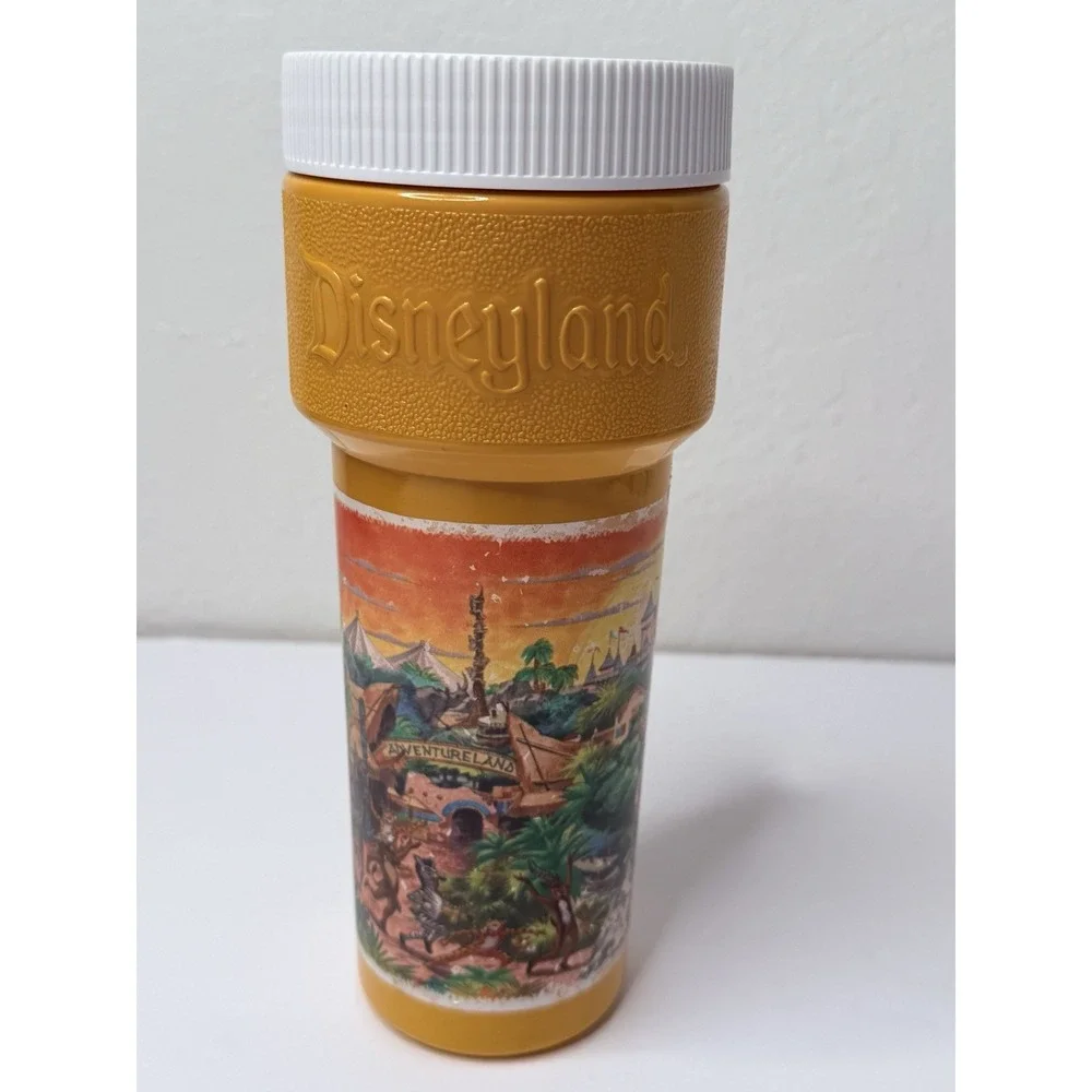 The Lion King Disneyland Coca Cola Sipper Drink Cup w/cover Vintage (for Parts)
